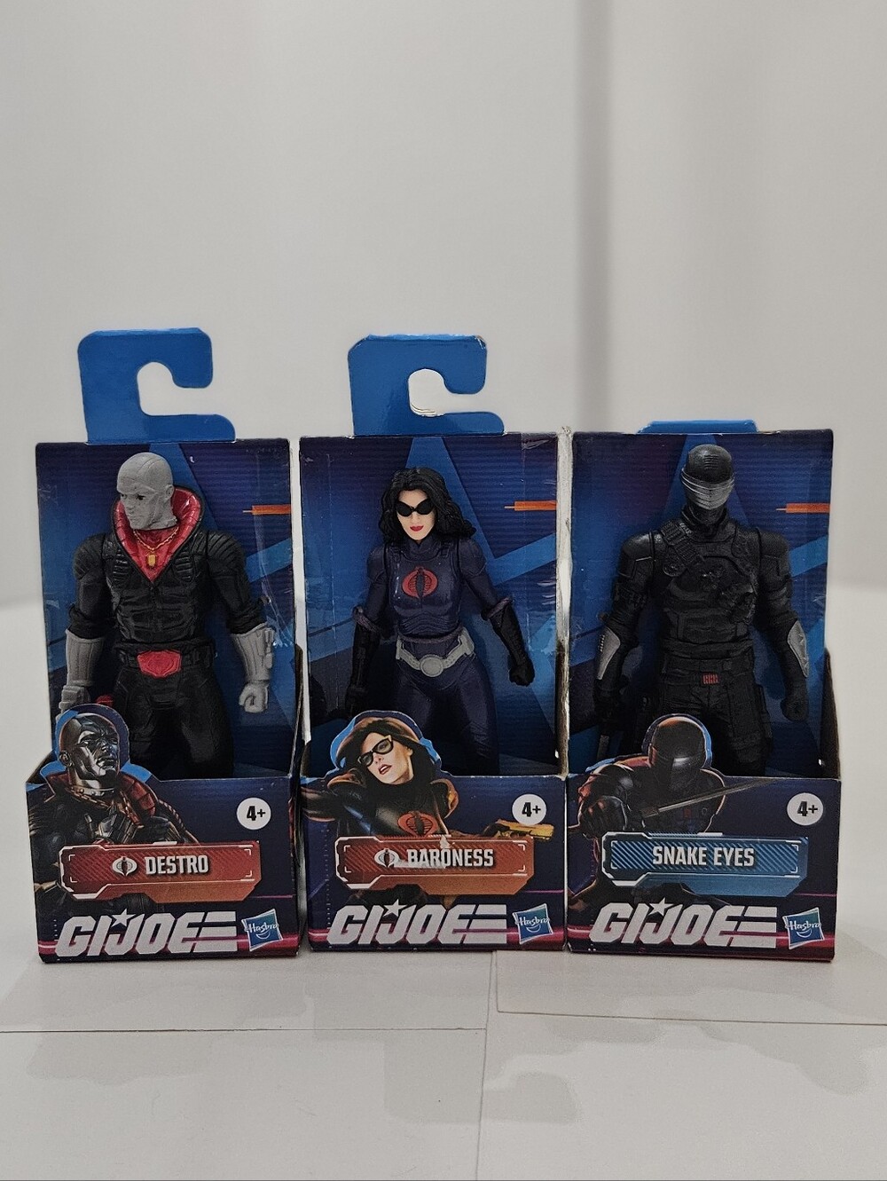 G.I. Joe Retro 5.5" Figure 3-Pack Snake Eyes Baroness Destro
